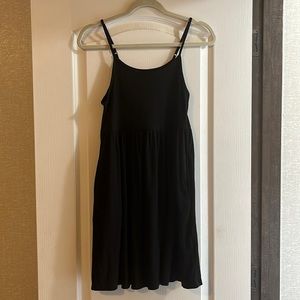 Wild Fable Black Spaghetti Strap Mini Dress